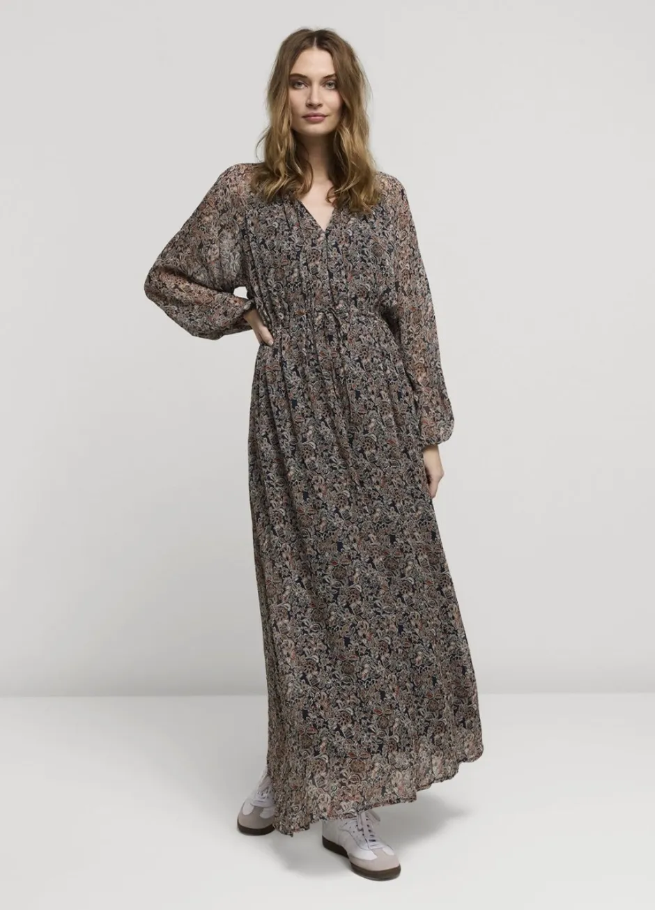 Vrouwen Summum Woman Wijde Jurk Met Bloemenprint
