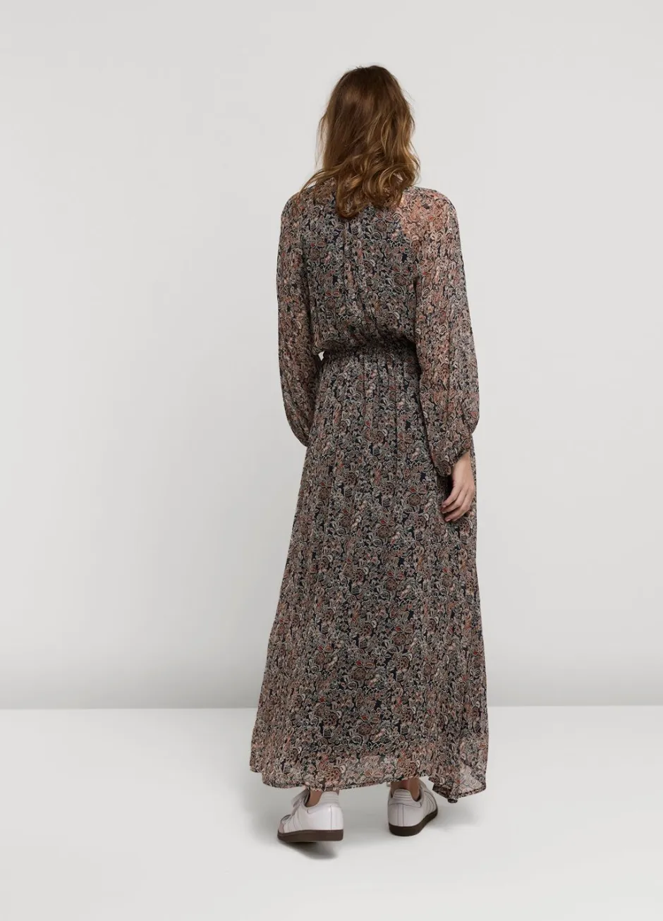 Vrouwen Summum Woman Wijde Jurk Met Bloemenprint