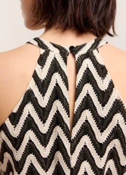 Vrouwen Summum Woman Zigzag Haltertop