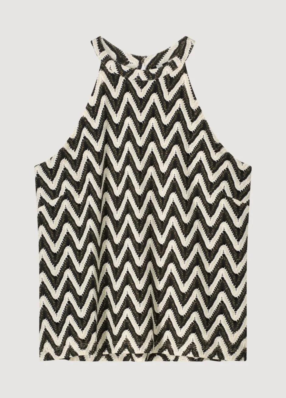 Vrouwen Summum Woman Zigzag Haltertop